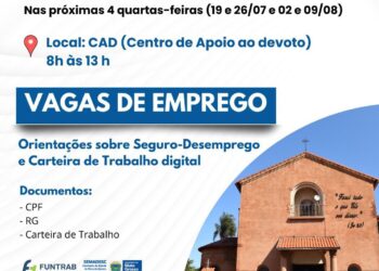 Funtrab faz ação no Santuário Nossa Senhora do Perpétuo Socorro com 1 mil vagas e serviços