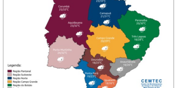 Tão instável quanto as nossas emoções, essa é a previsão do tempo para o último dia de agosto