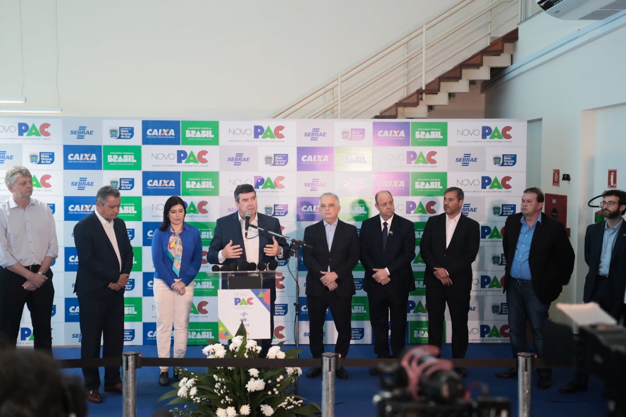 Novo PAC une todas bandeiras políticas em evento em MS