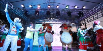 É um “reninho”: chá de revelação das renas do Natal tem festa na Vila Morena