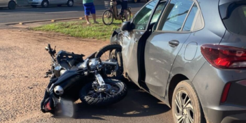 Mulher m*rre em acidente em Três Lagoas