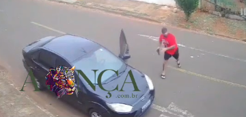 Homem treta com vizinho policial por causa de manga, é baleado e preso suspeito de agiotagem; veja vídeo