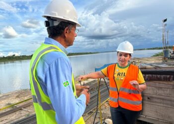 Prefeita Adriane e comitiva acompanham visita a obras da Ponte Bioceância no Paraguai
