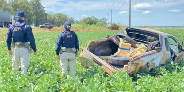 PRF apreende 556 Kg de maconha em Campo Grande