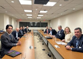 Presidente do BID anuncia parceria com governador Riedel para complexo hospitalar de R$ 1 bilhão em Campo Grande