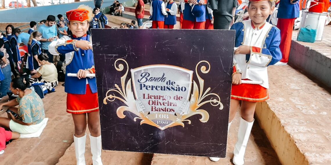 Festival de Fanfarras tem apresentação de 168 alunos de cinco escolas da Reme