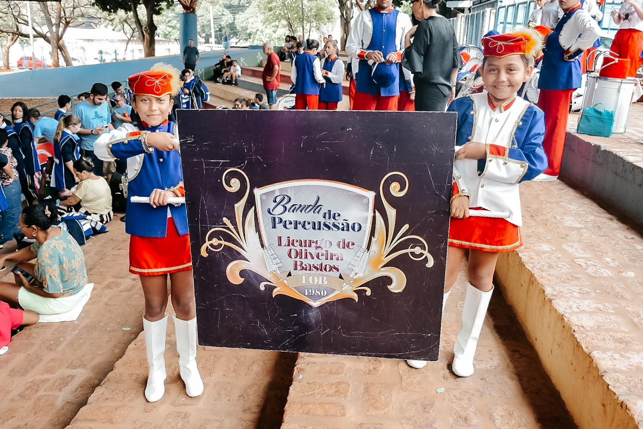 Festival de Fanfarras tem apresentação de 168 alunos de cinco escolas da Reme