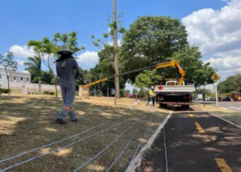 Prefeitura começa a instalar iluminação decorativa na Afonso Pena, 14 de Julho e rotatórias