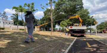 Prefeitura começa a instalar iluminação decorativa na Afonso Pena, 14 de Julho e rotatórias