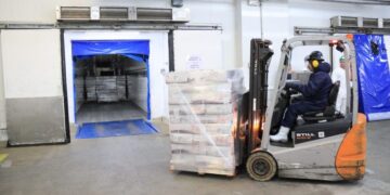 Caminhão de cargas que ‘inaugura’ Rota Bioceânica leva carne de MS até o norte do Chile