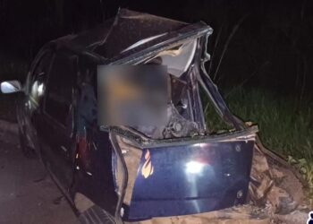 Grave acidente na BR-262 mata casal e criança de 8 anos 