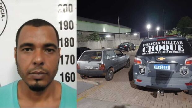 Vídeo: em carro furtado homem foge da PM e m*rre em confronto com o Choque 