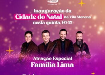 Show da Família Lima abre hoje a programação da Cidade do Natal