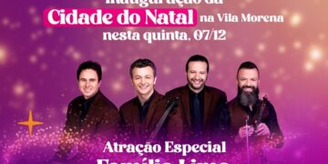 Show da Família Lima abre hoje a programação da Cidade do Natal
