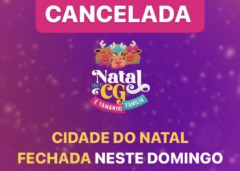 Chuva causa cancelamento de programação e fecha Cidade do Natal neste domingo 