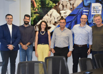 Representantes da Fiems conhecem área de inteligência de dados do Governo do Estado