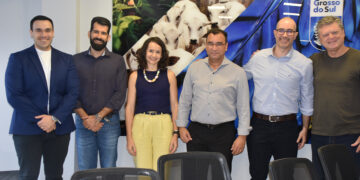 Representantes da Fiems conhecem área de inteligência de dados do Governo do Estado