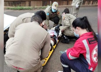 Mulher cai de 10 metros de ponte da Avenida Salgado Filho
