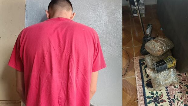 Homem é preso por 3stupr4r esposa grávida e ter depósito de drogas na casa em Dourados