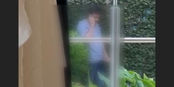 Vídeo: nojento, homem é flagrado se m4stürb4nd0 em frente a loja no Santa Fé 