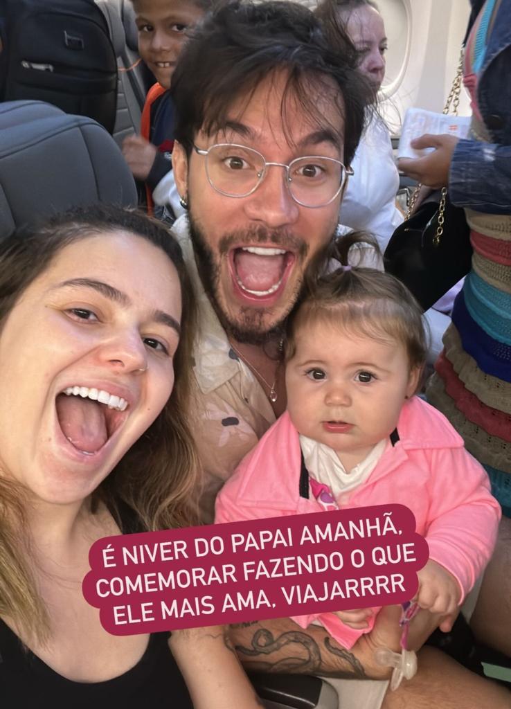 Vídeo: em Bonito, Viih Tube, Eliezer e Lua aproveitam piscina e comem carne de jacaré 