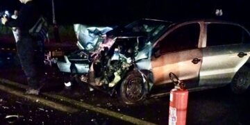 Vídeo: motorista m*rre e quatro ficam em estado grave após acidente na  BR-163 em CG