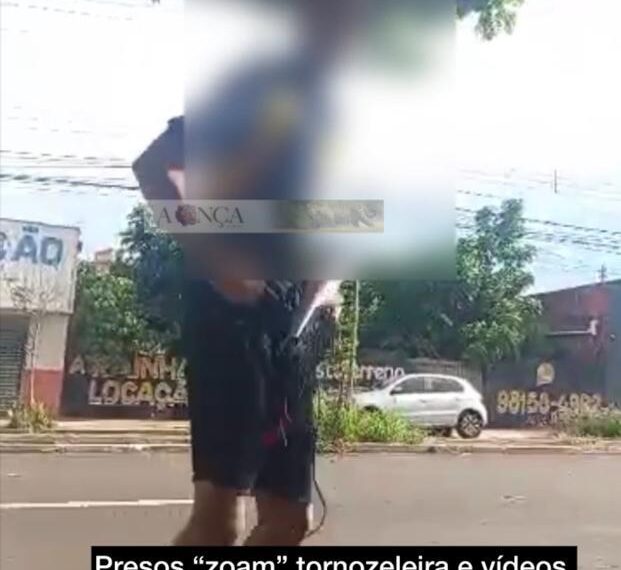 Vídeo: presos “zoam” tornozeleira eletrônica e vídeo causa revolta em Campo Grande