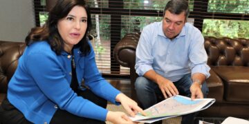 Eduardo Riedel e Simone Tebet discutem avanços da concretização da Rota Bioceânica