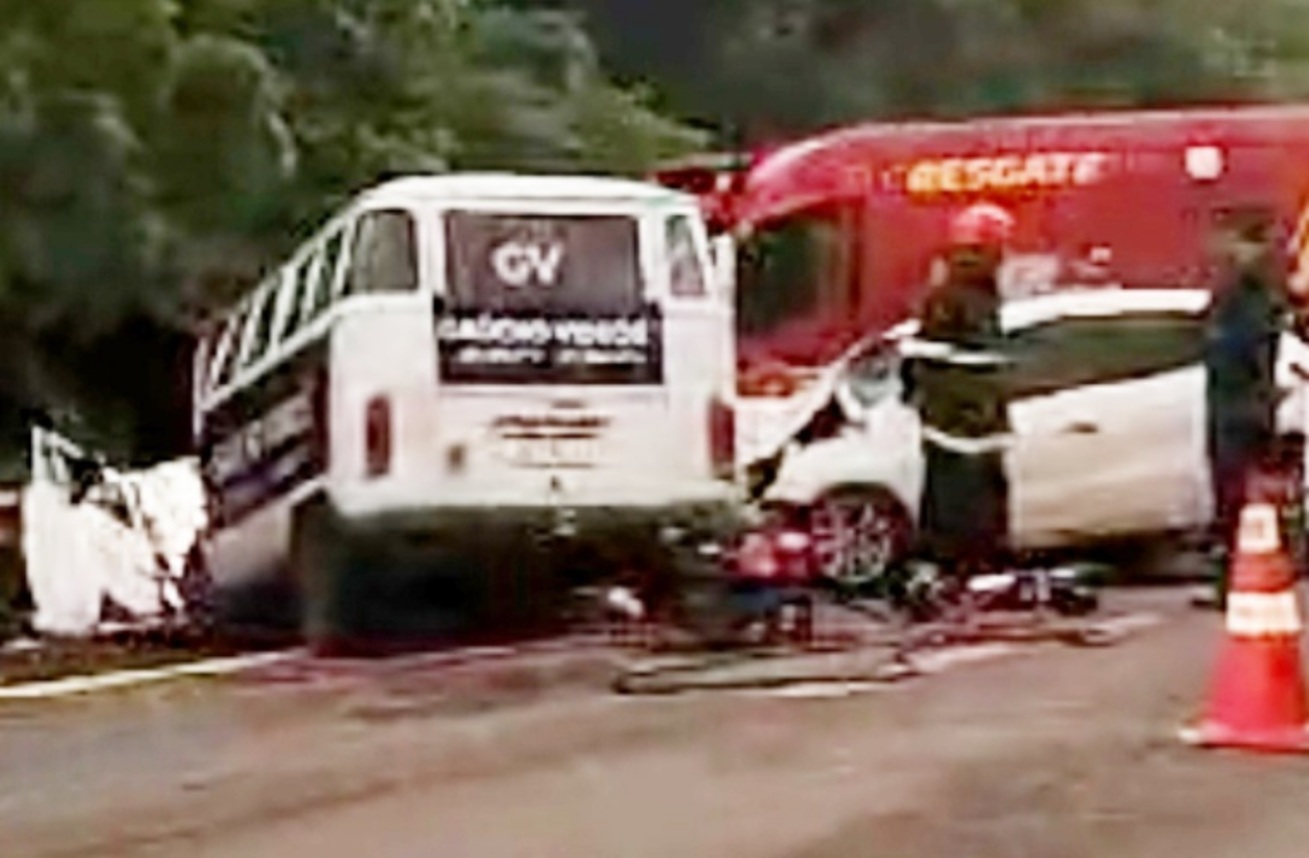 Um m*rre e 6 ficam feridos em acidente na BR-262 em MS 