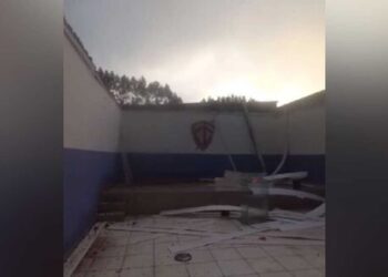 Prestes a inaugurar, igreja é destruída por força dos ventos em Campo Grande; veja como ajudar 