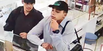 Vídeo: dois bandidos que assaltaram joalheria no Norte Sul são presos no ES