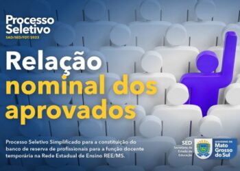 SED divulga relação nominal dos aprovados no processo seletivo para professores temporários