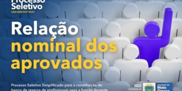 SED divulga relação nominal dos aprovados no processo seletivo para professores temporários