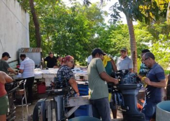 Governo leva curso de manutenção de motor de popa para comunidades do Pantanal