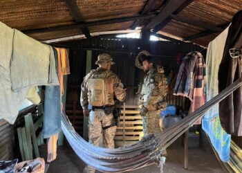 Vídeo: PF combate trabalho escravo e flagra alojamentos em situação degradantes em MS