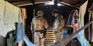 Vídeo: PF combate trabalho escravo e flagra alojamentos em situação degradantes em MS