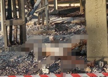 Vídeo: homem m*rre ao tentar furtar fios em subestação da Energisa; fogo tomou conta do local 