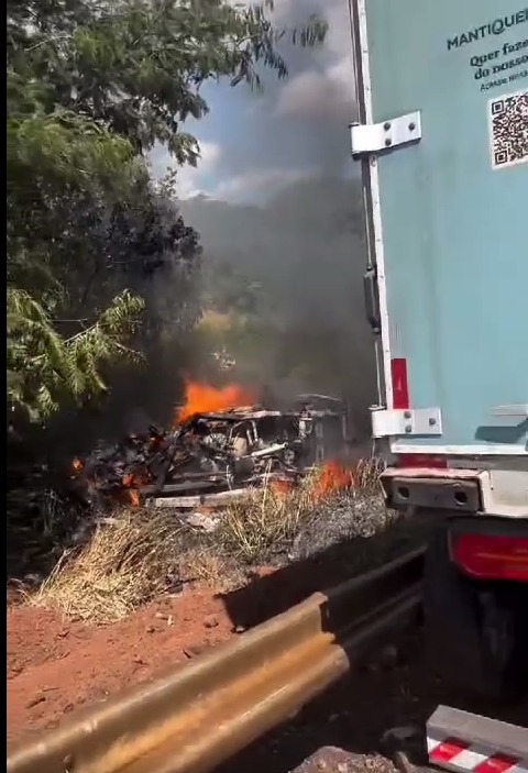 Vídeo: grave acidente na BR-163 deixa vítimas fatais 