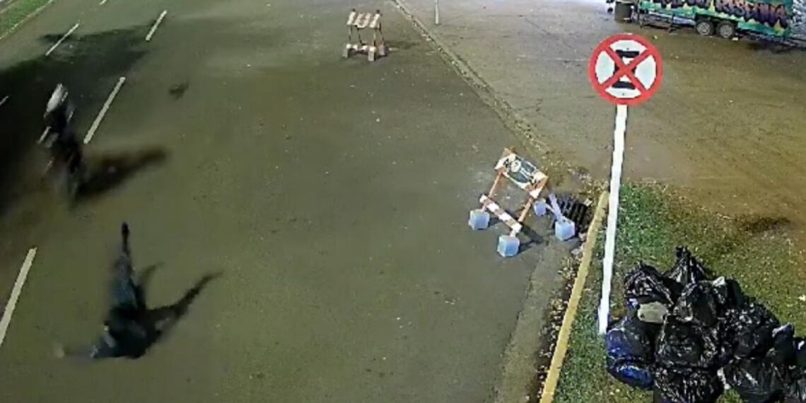 Vídeo: PM é atropelado na Afonso Pena em ação para conter tumulto em evento promovido por “influenciador” 