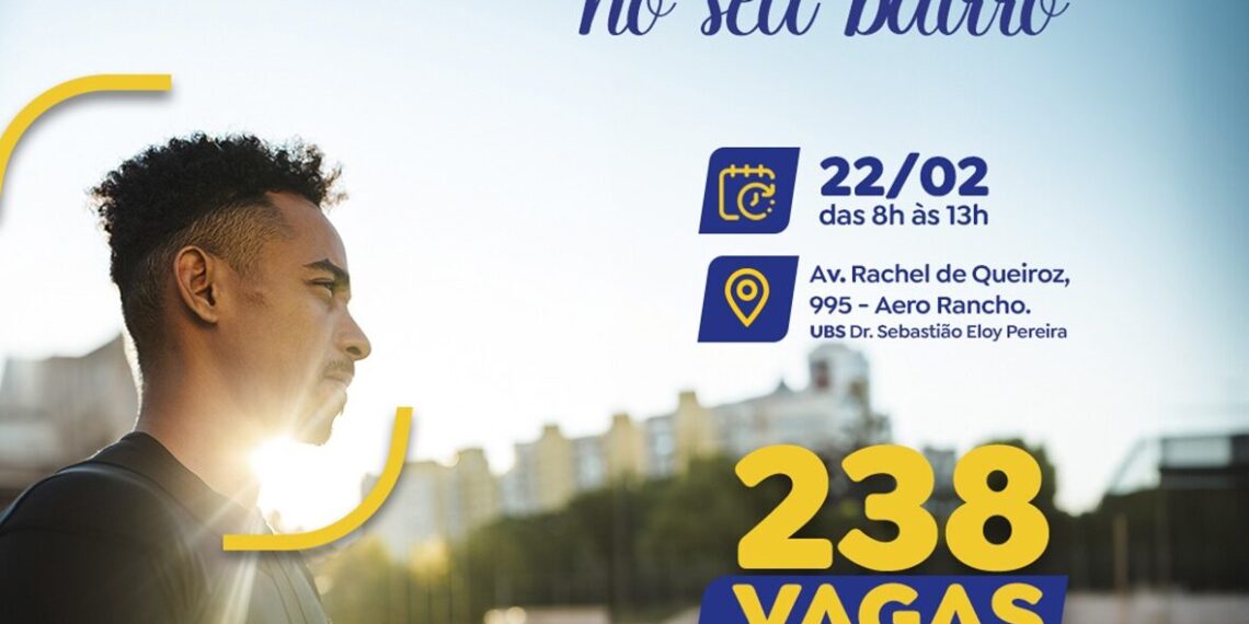 Conjunto Aero Rancho recebe nesta quinta-feira a Primeira edição do Emprega CG no Seu Bairro