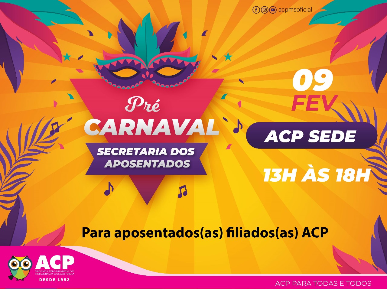 Matinê da ACP será realizada nesta sexta-feira