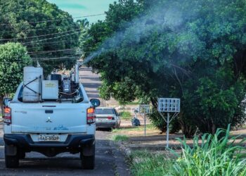 Percorrendo cinco bairros, fumacê intensifica combate ao Aedes aegypti 