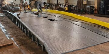 Estrutura que permite obra sem fechar ponte sobre o rio Paraguai será instalada no fim de semana