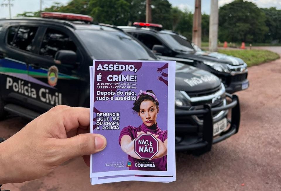 Corumbá: Polícia Civil conscientiza população e garante a segurança em meio as festas de Carnaval