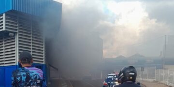 Vídeo: incêndio atingiu 7 boxes no camelódromo que ficará fechado nesta 2ª