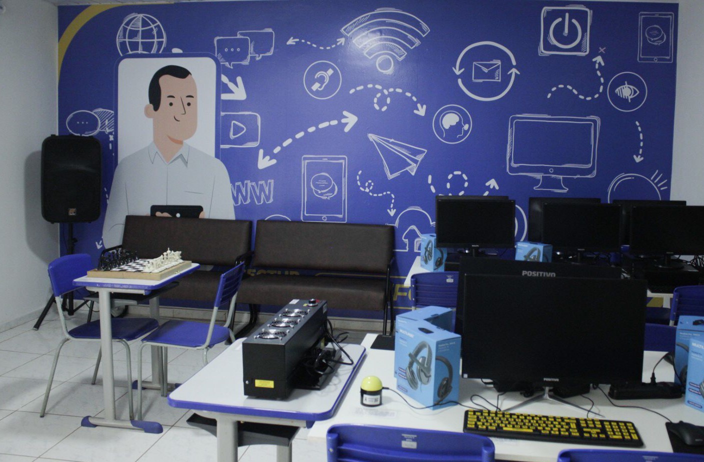 Prefeitura dá início a implantação de primeira Biblioteca Digital Acessível de Mato Grosso do Sul