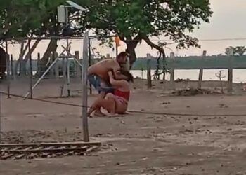 Vídeo: homem m*rre em confronto após esp4ncar mulher em Corumbá