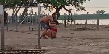 Vídeo: homem m*rre em confronto após esp4ncar mulher em Corumbá