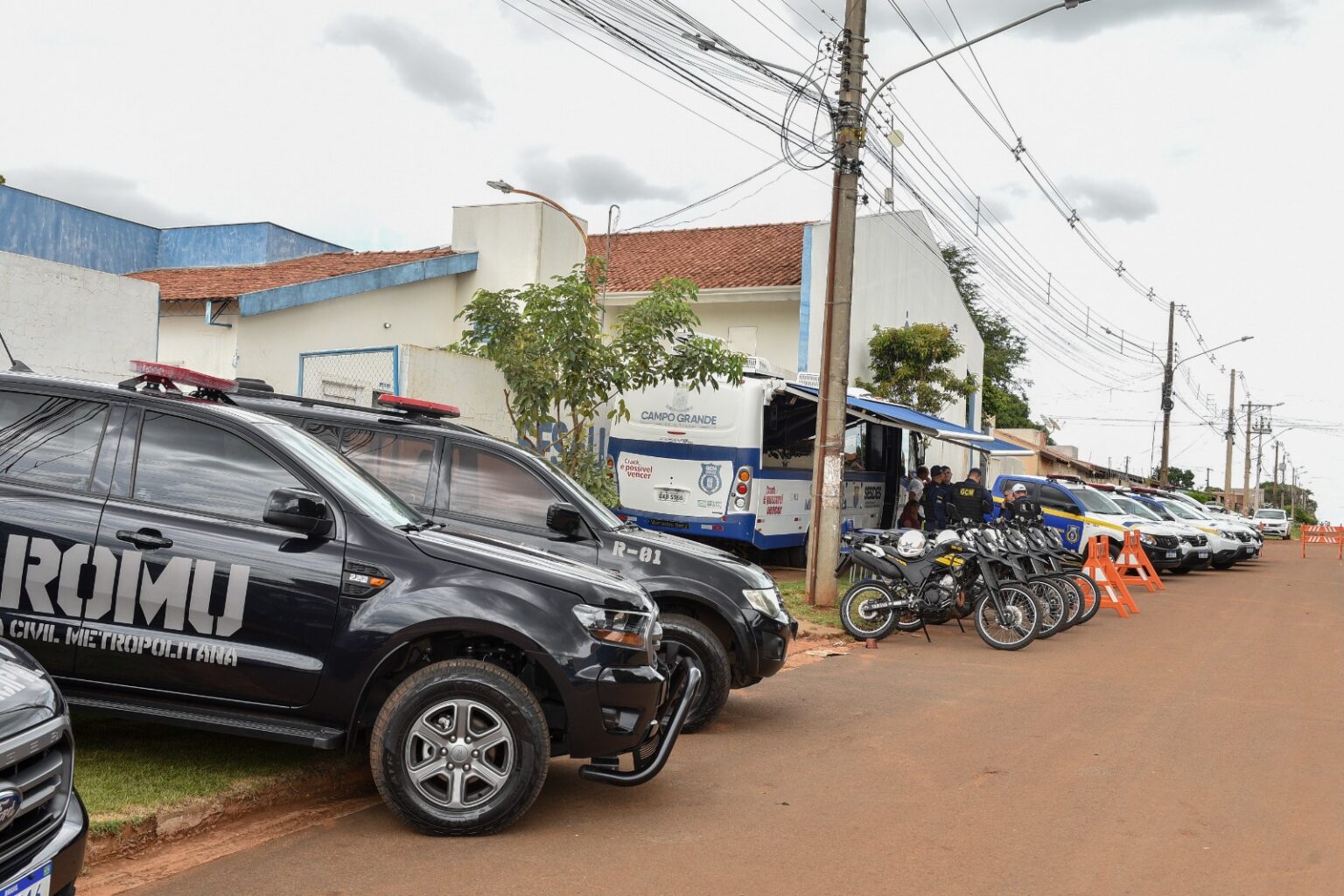 Guarda Civil Metropolitana de Campo Grande agora tem base móvel no Caiobá