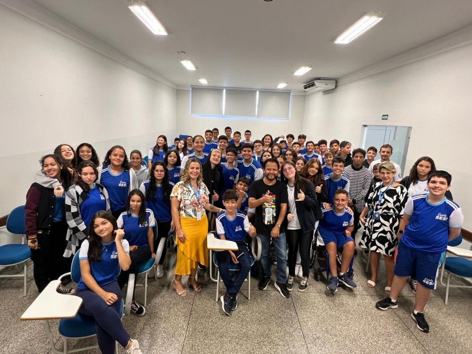 Alunos da Escola Sesi experimentam produção audiovisual em oficinas